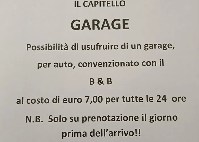 Bed & Breakfast Il Capitello